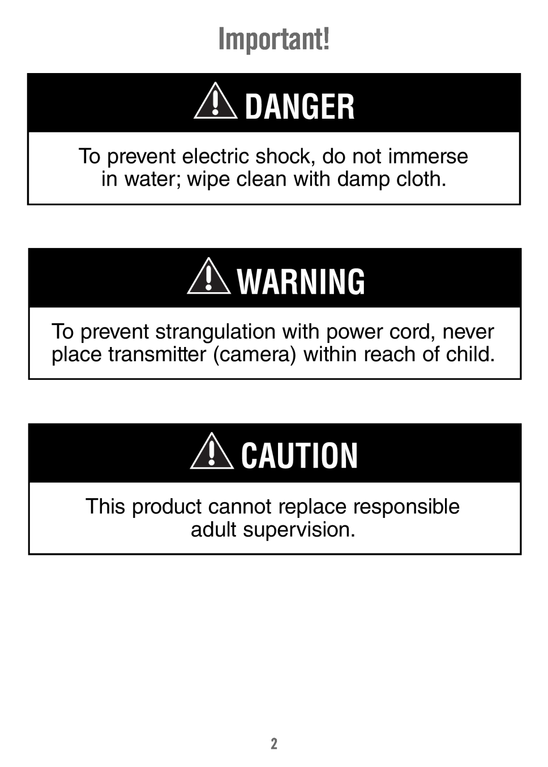 Fisher-Price T4256 manual Danger, This product cannot replace responsible, adult supervision 