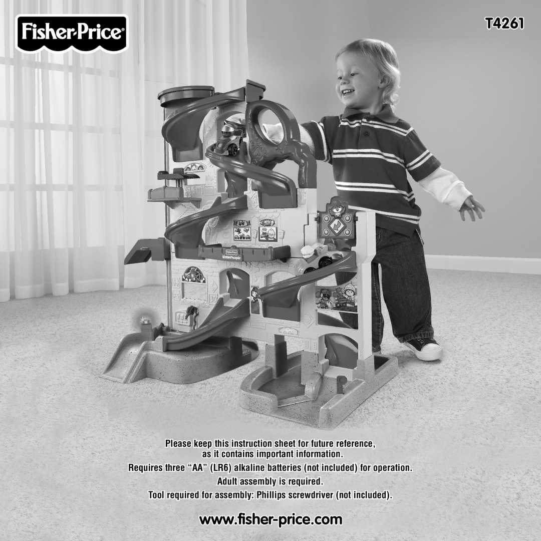 Fisher-Price T4261 instruction sheet 