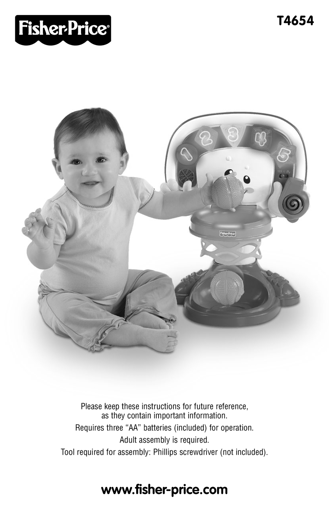 Fisher-Price T4654 manual 