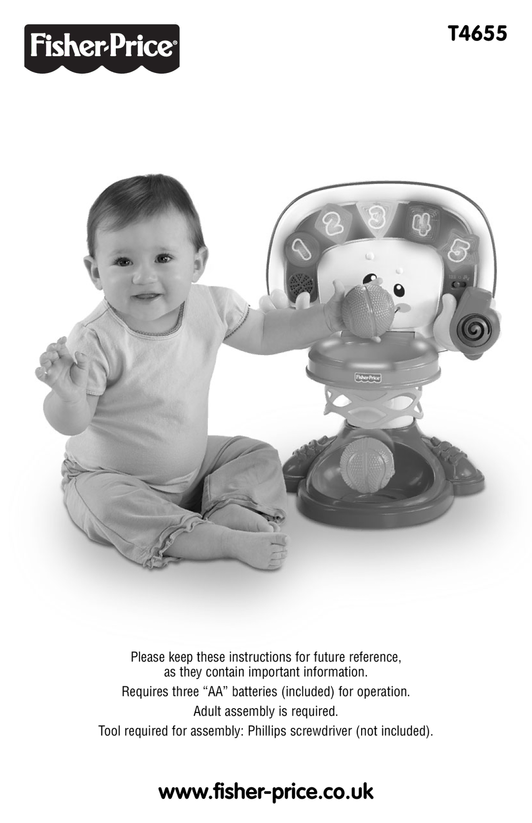 Fisher-Price T4655 manual 