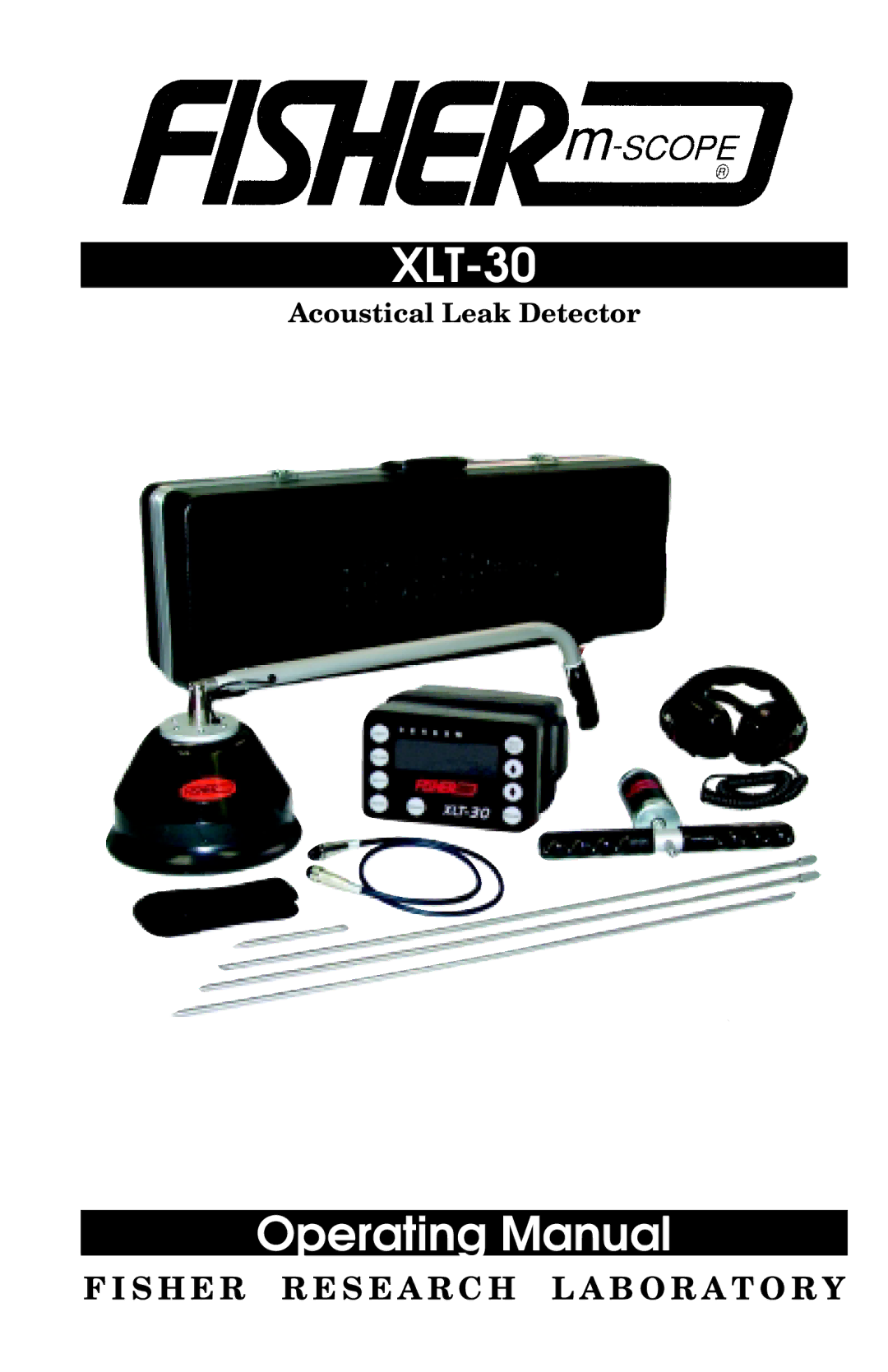 Fisher XLT-30 manual 