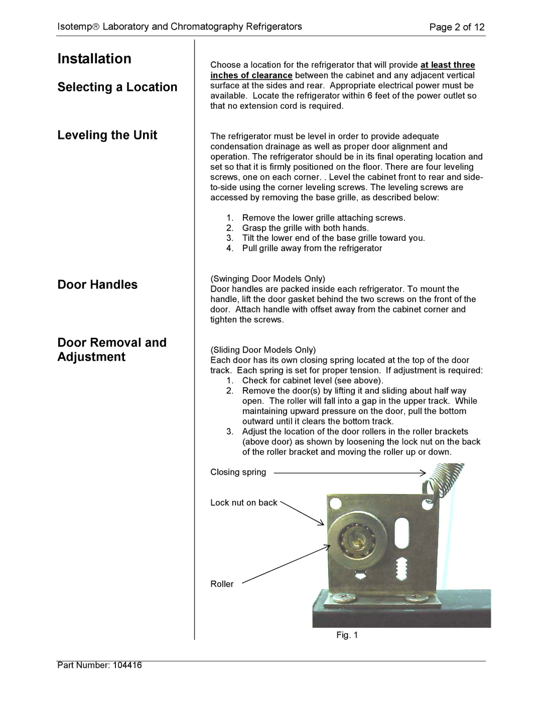 Fisher instruction manual Installation 