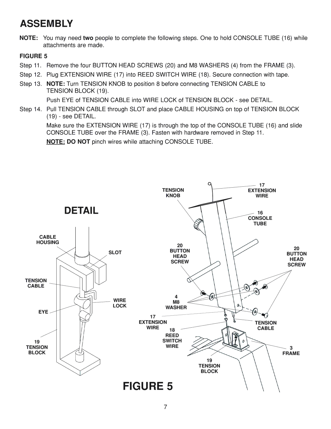 Fitness Quest 386da manual Detail 