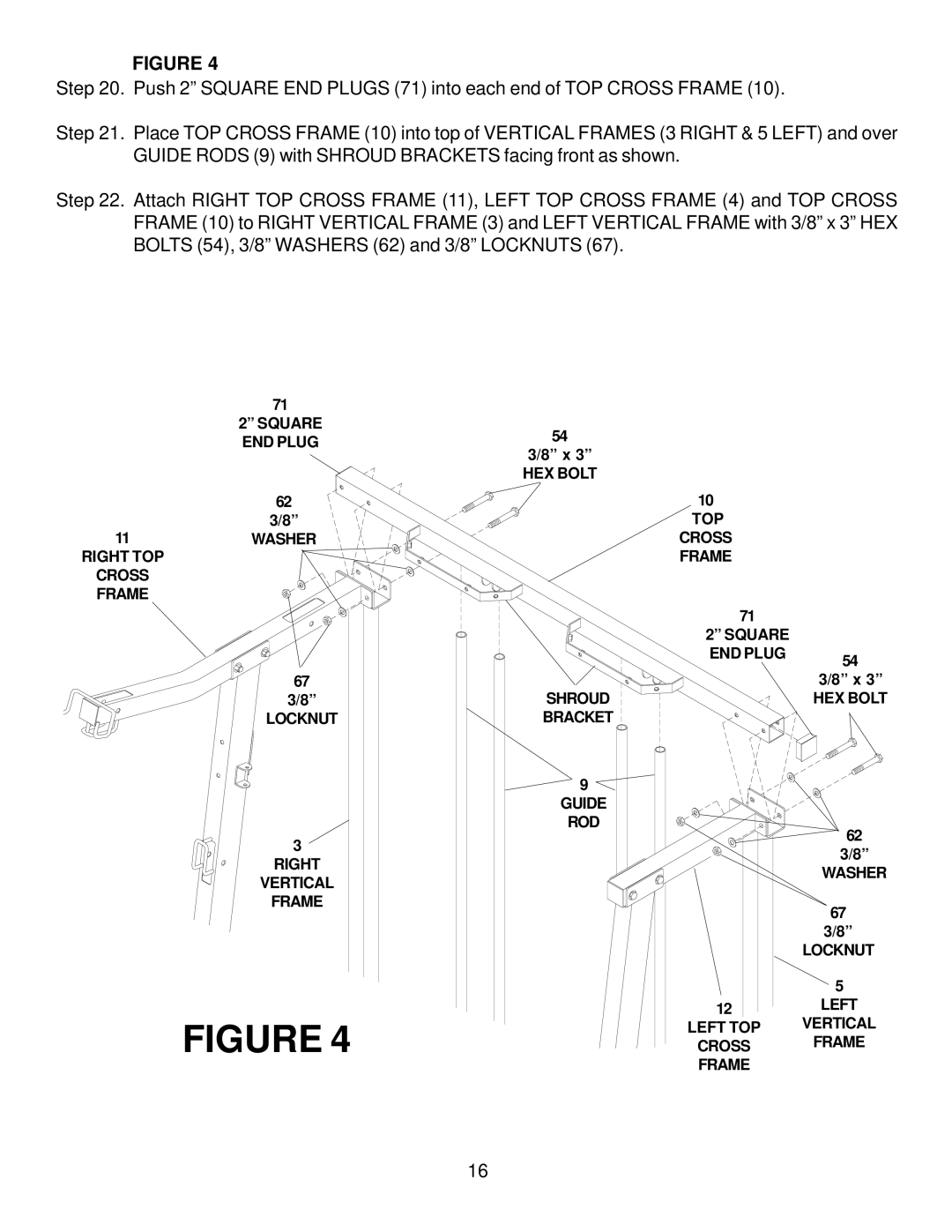 Fitness Quest Brutus 655 manual Square 