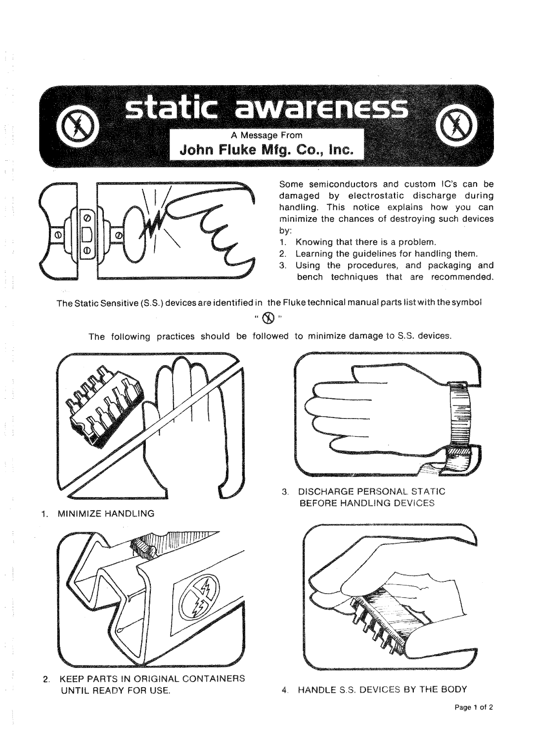 Fluke 1920A manual 