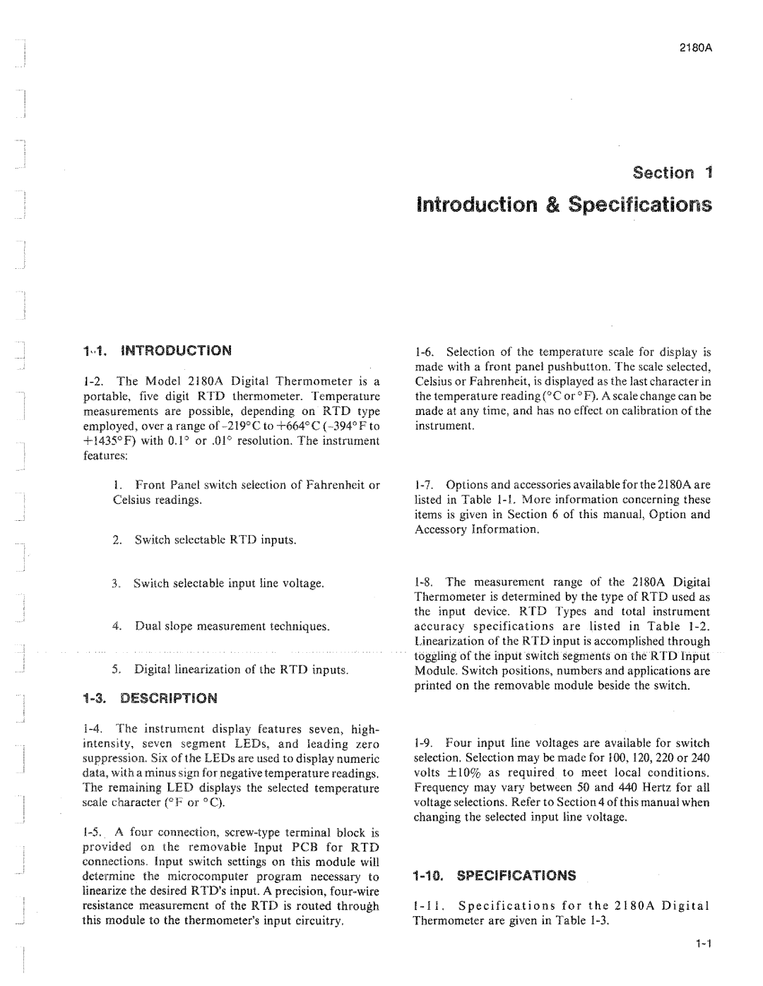 Fluke 2180A manual 