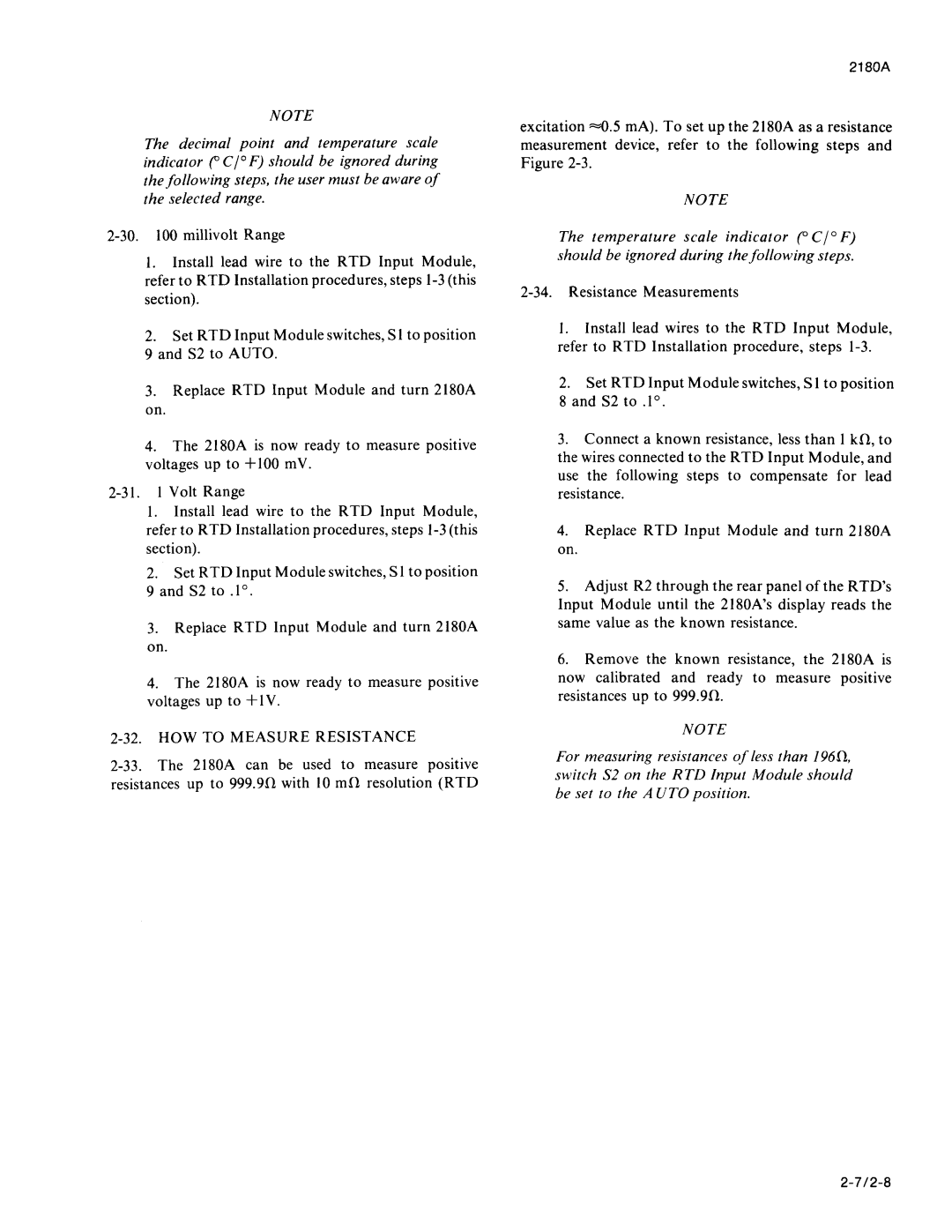 Fluke 2180A manual 