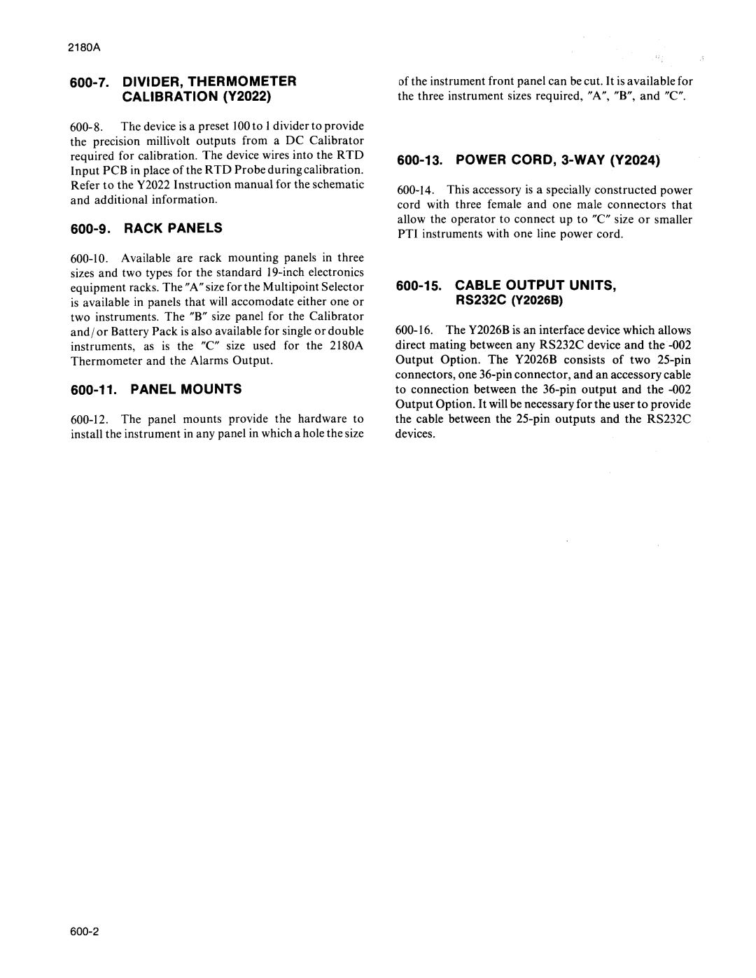 Fluke 2180A manual 