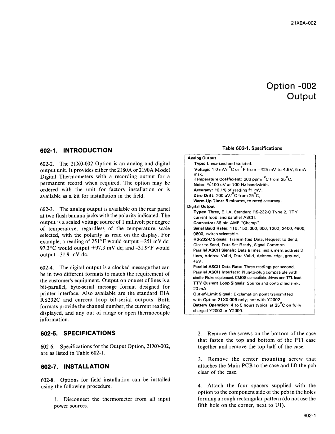 Fluke 2180A manual 