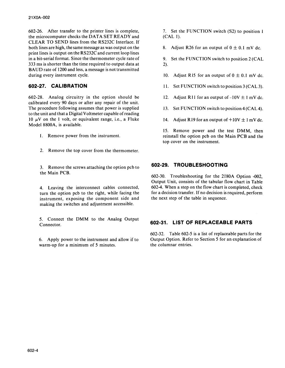 Fluke 2180A manual 