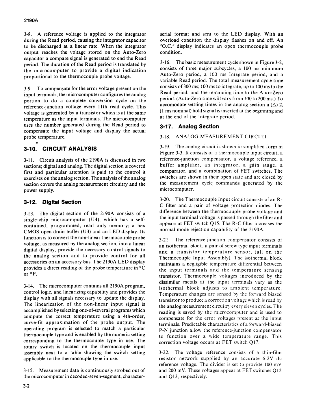 Fluke 2190A manual 