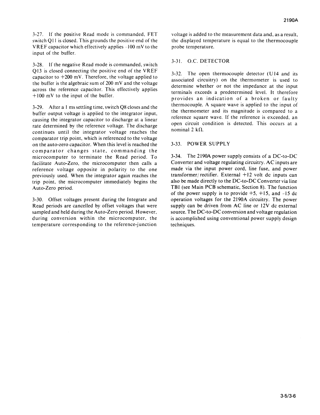 Fluke 2190A manual 