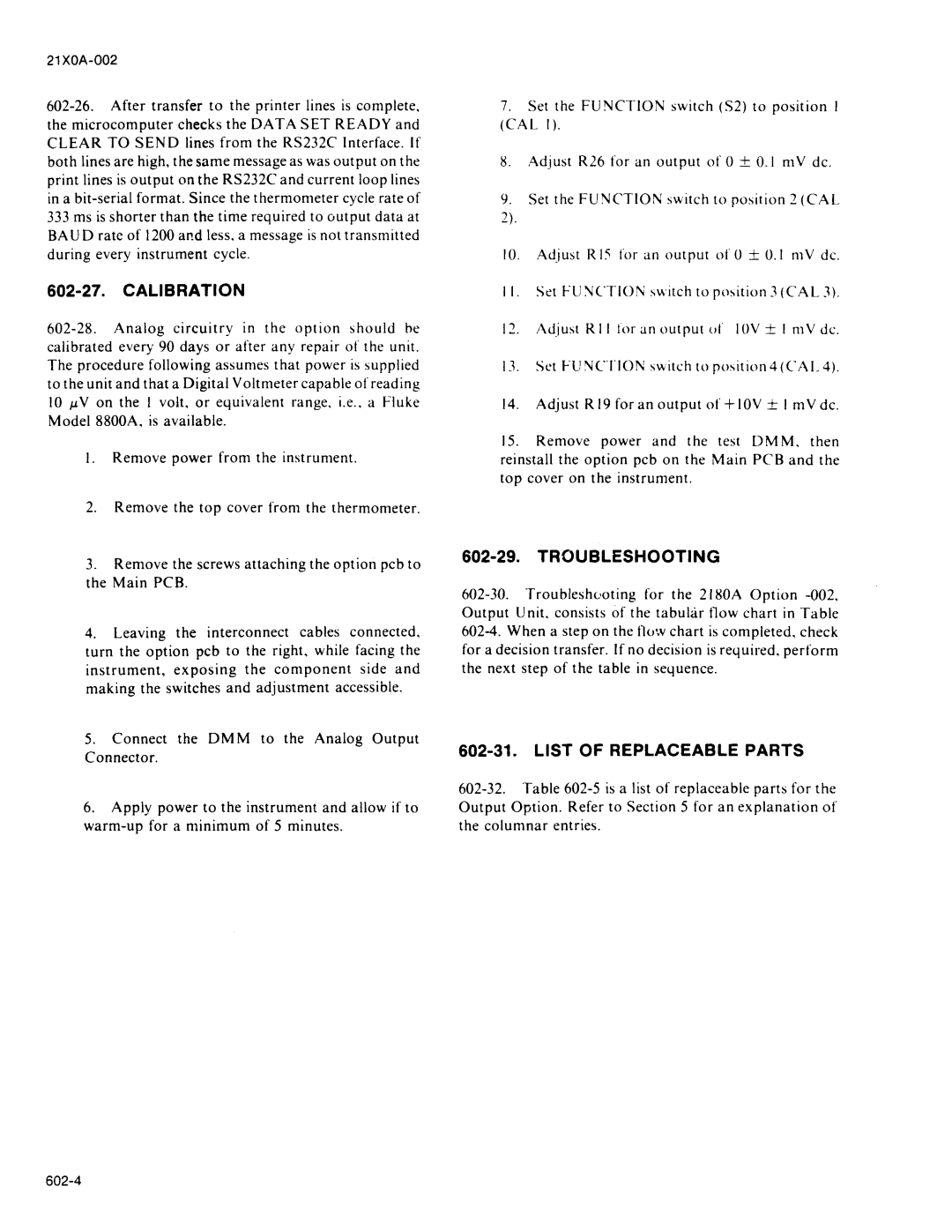 Fluke 2190A manual 