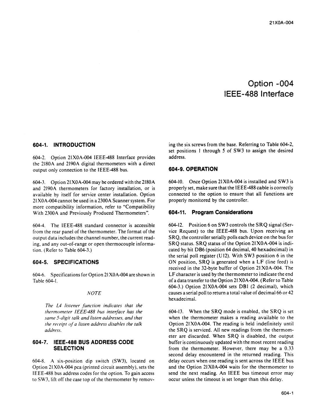 Fluke 2190A manual 