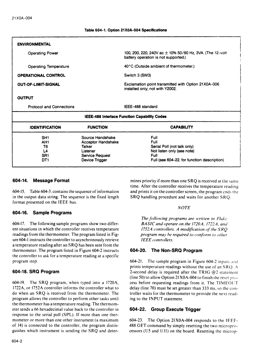 Fluke 2190A manual 