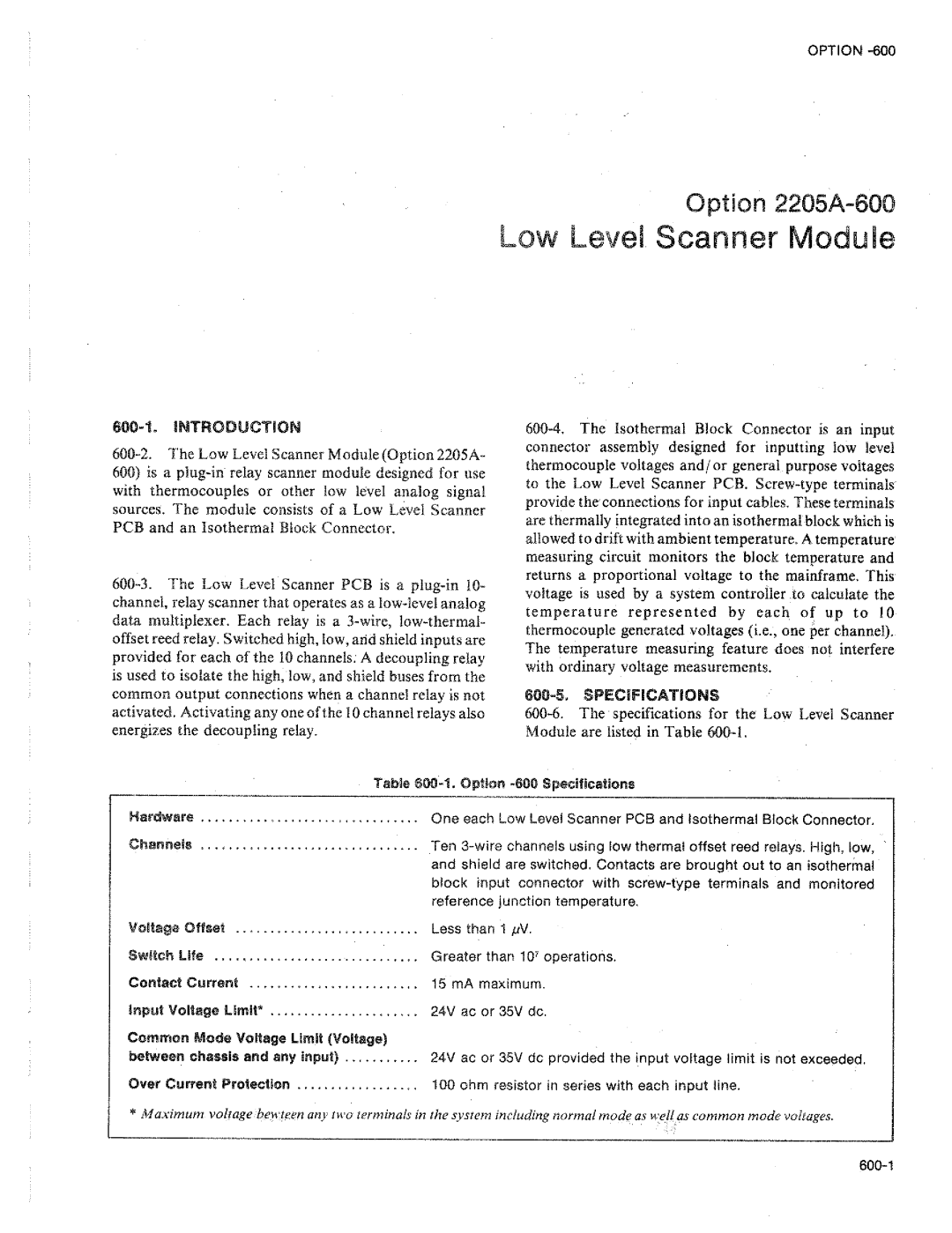 Fluke 2205A manual 