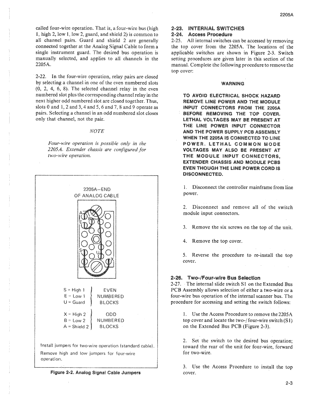 Fluke 2205A manual 