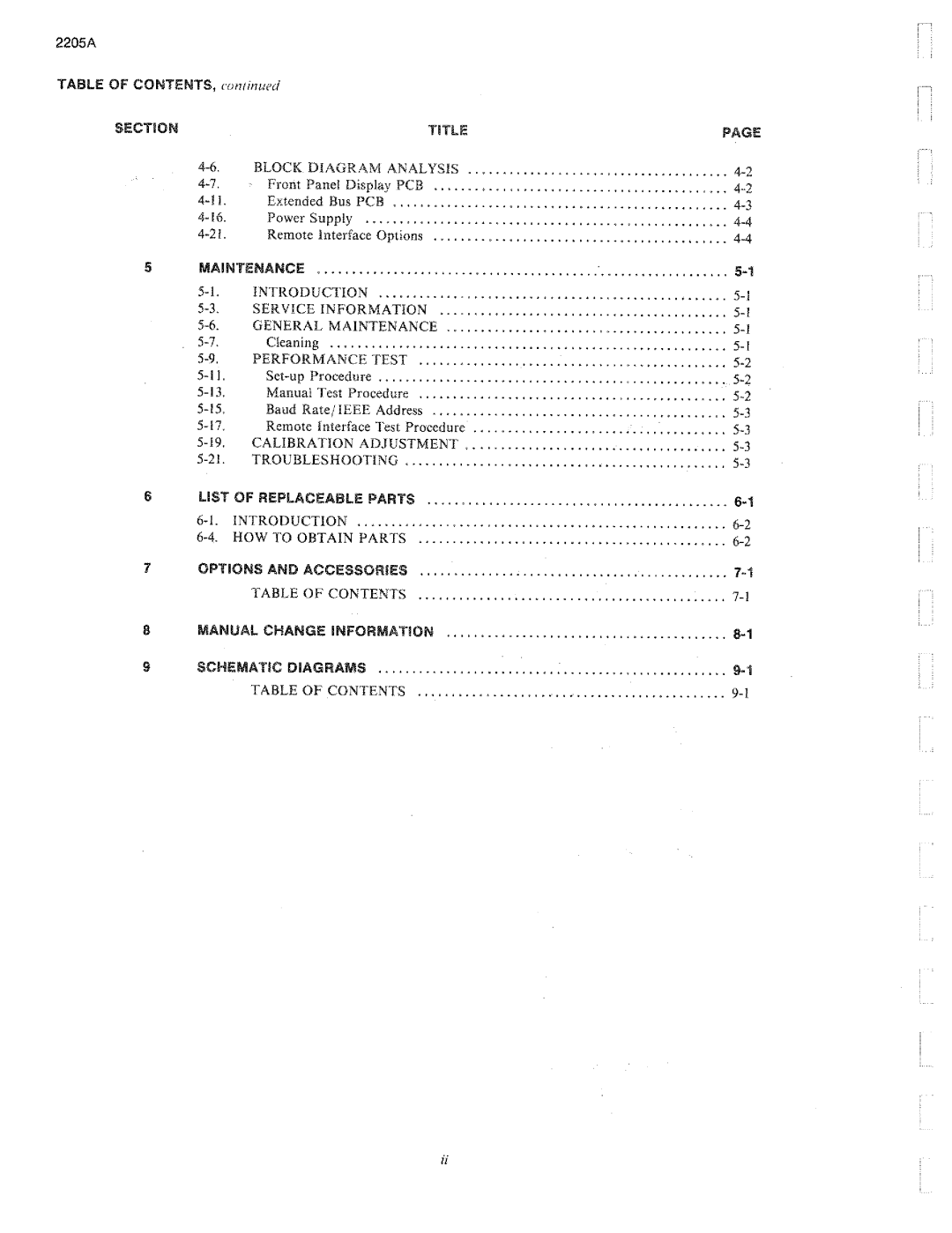 Fluke 2205A manual 