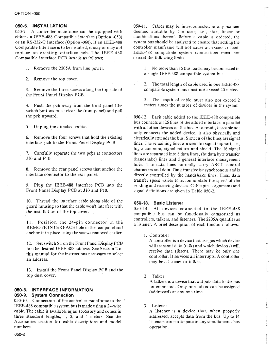 Fluke 2205A manual 