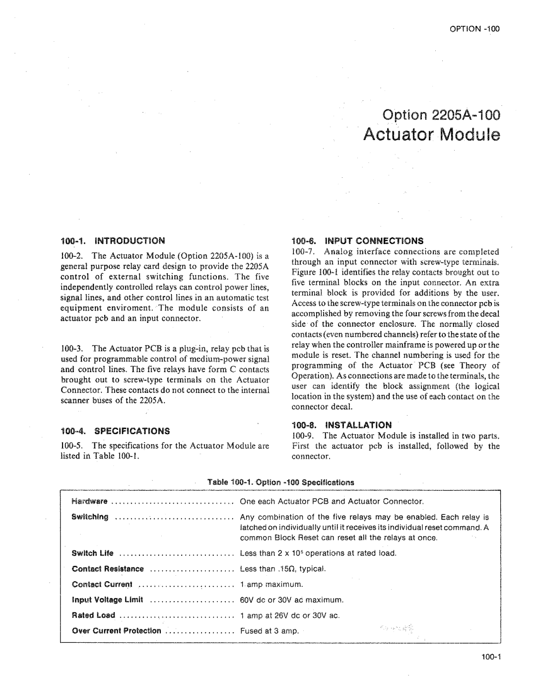 Fluke 2205A manual 