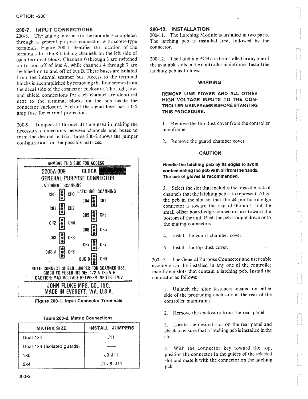 Fluke 2205A manual 