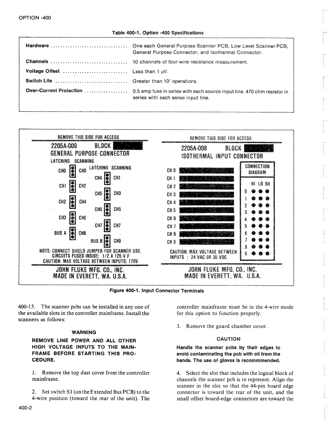 Fluke 2205A manual 