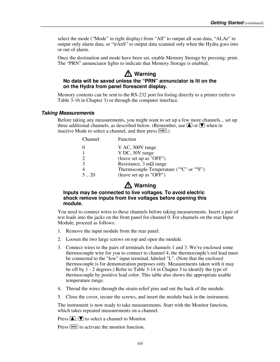 Fluke 2620A, 2625A user manual Taking Measurements 