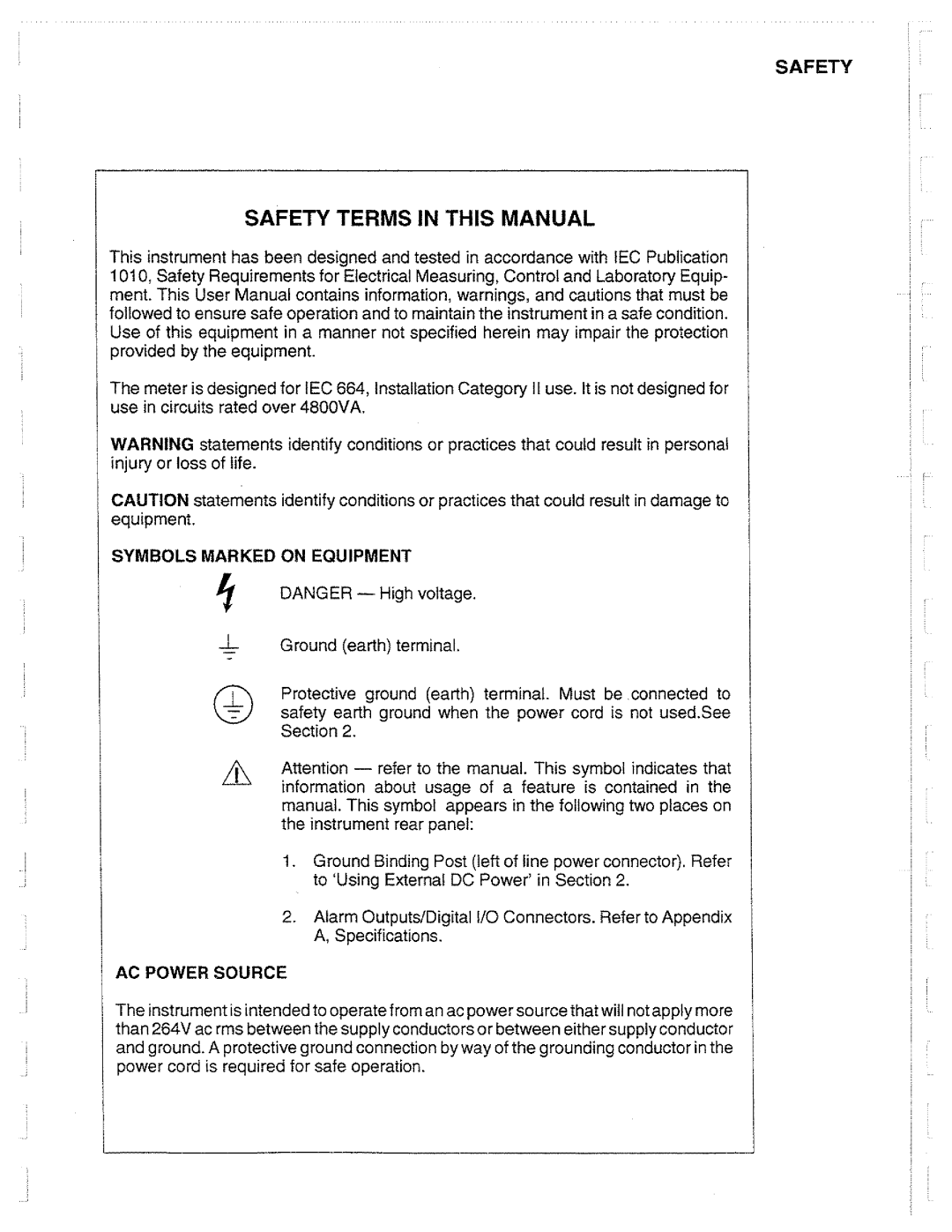 Fluke 2625A manual 