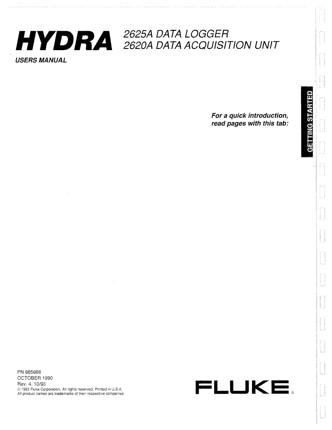 Fluke 2625A manual 