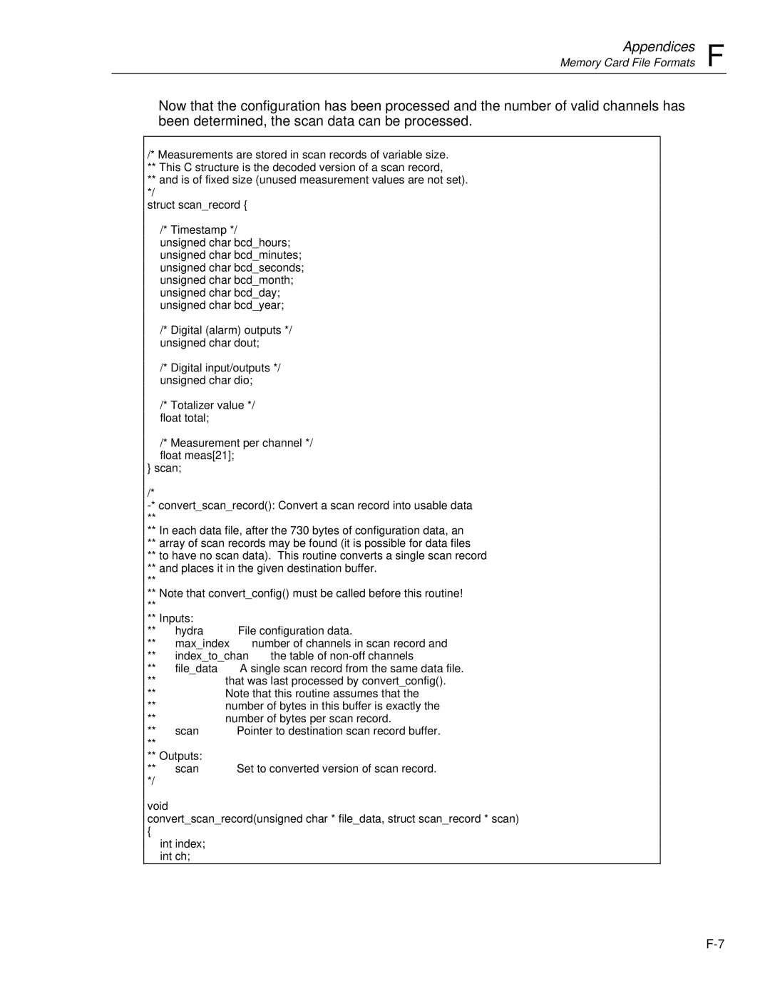 Fluke 2635A user manual Appendices 