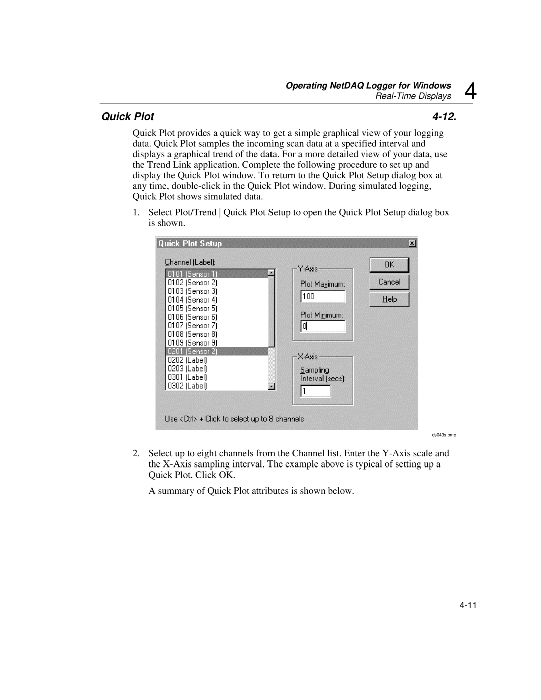 Fluke 2640A, 2645A user manual Quick Plot 