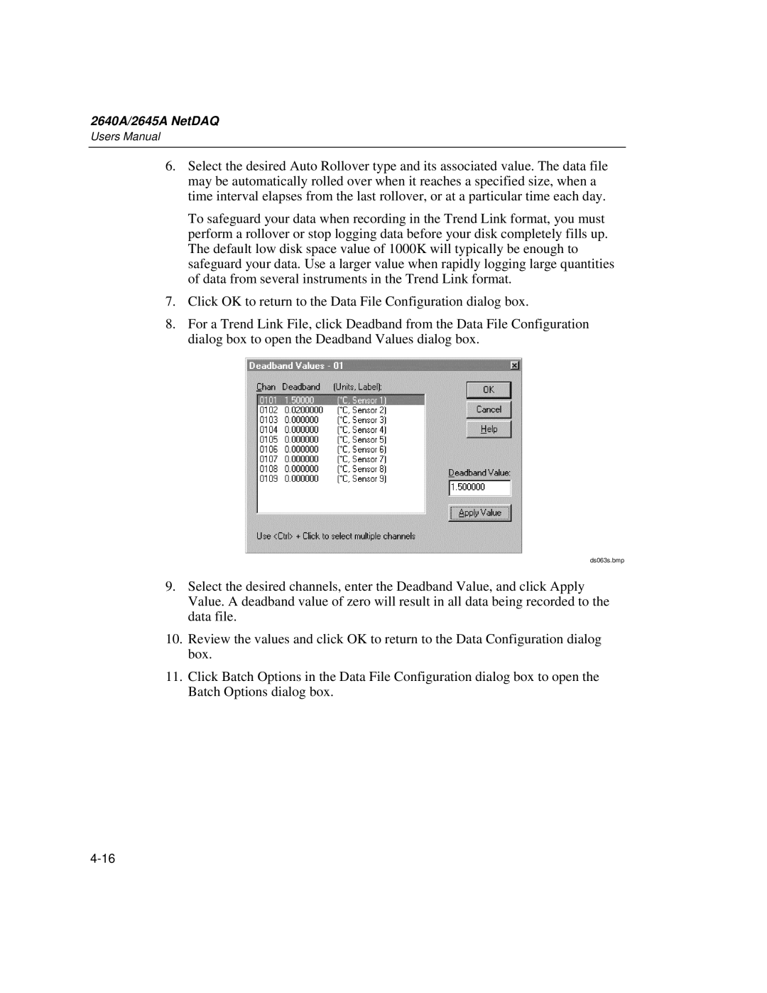 Fluke 2645A, 2640A user manual Ds063s.bmp 