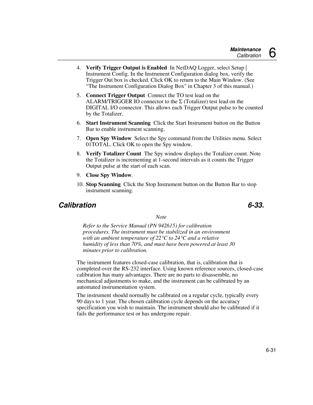 Fluke 2640A, 2645A user manual Calibration 