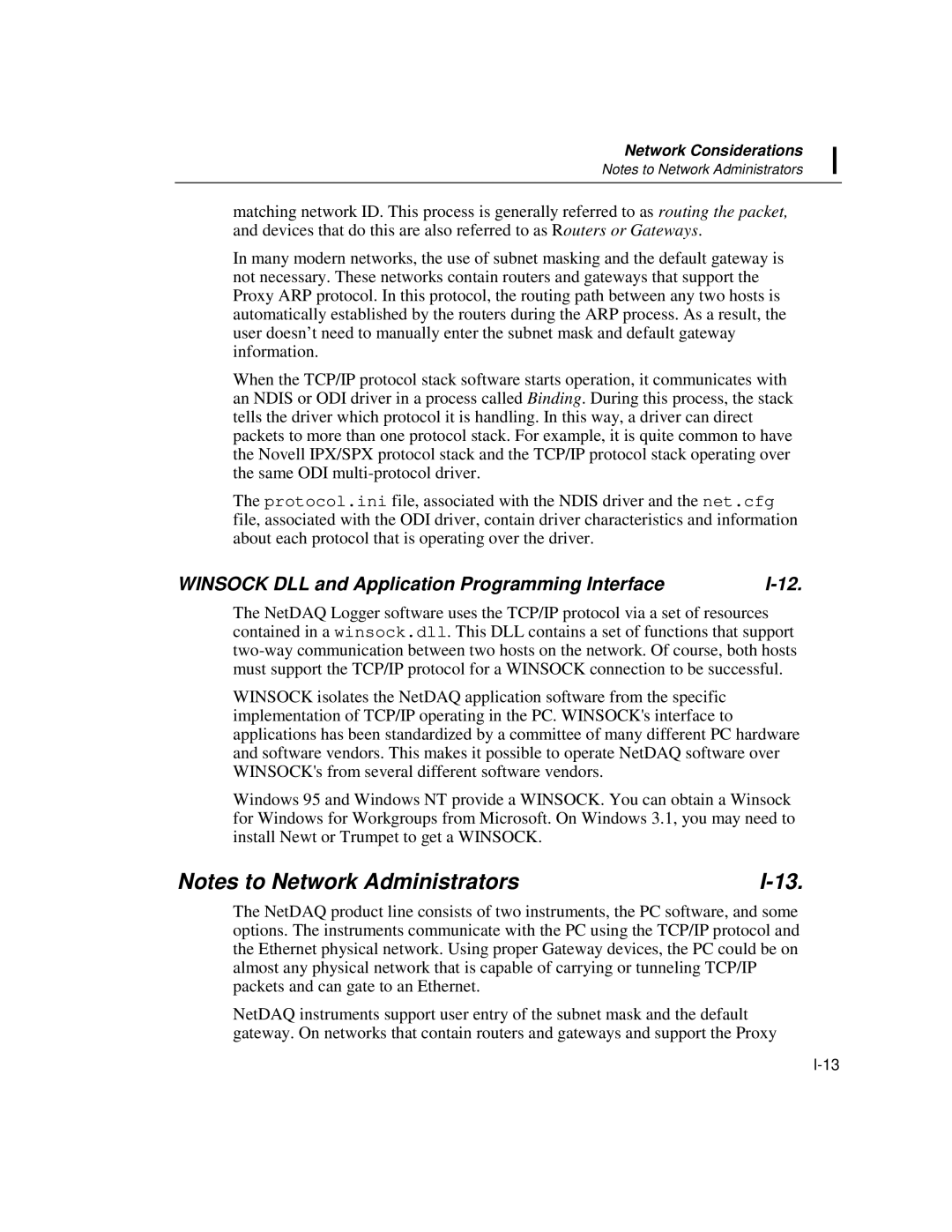 Fluke 2640A, 2645A user manual Winsock DLL and Application Programming Interface 