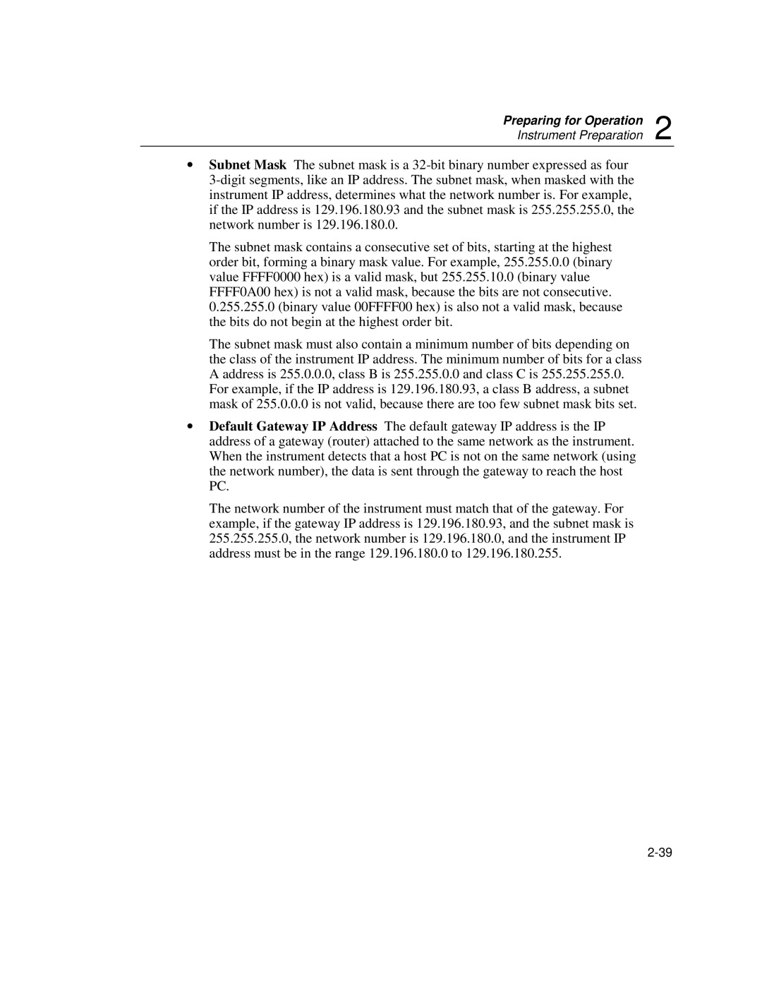 Fluke 2640A, 2645A user manual Preparing for Operation 