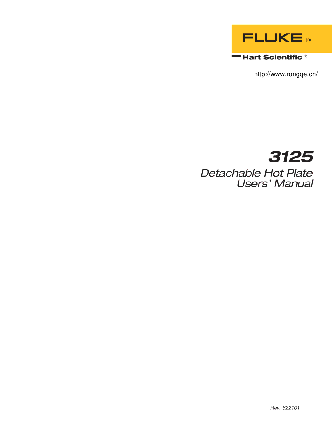 Fluke 3125 user manual 