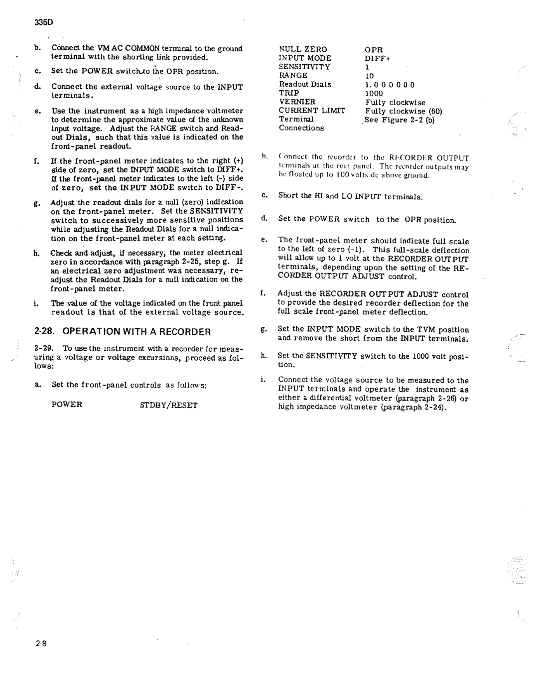 Fluke 335D manual 