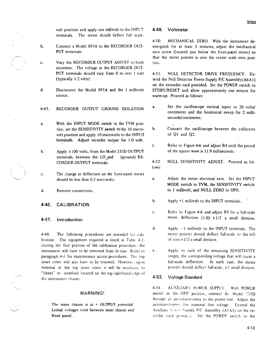 Fluke 335D manual 