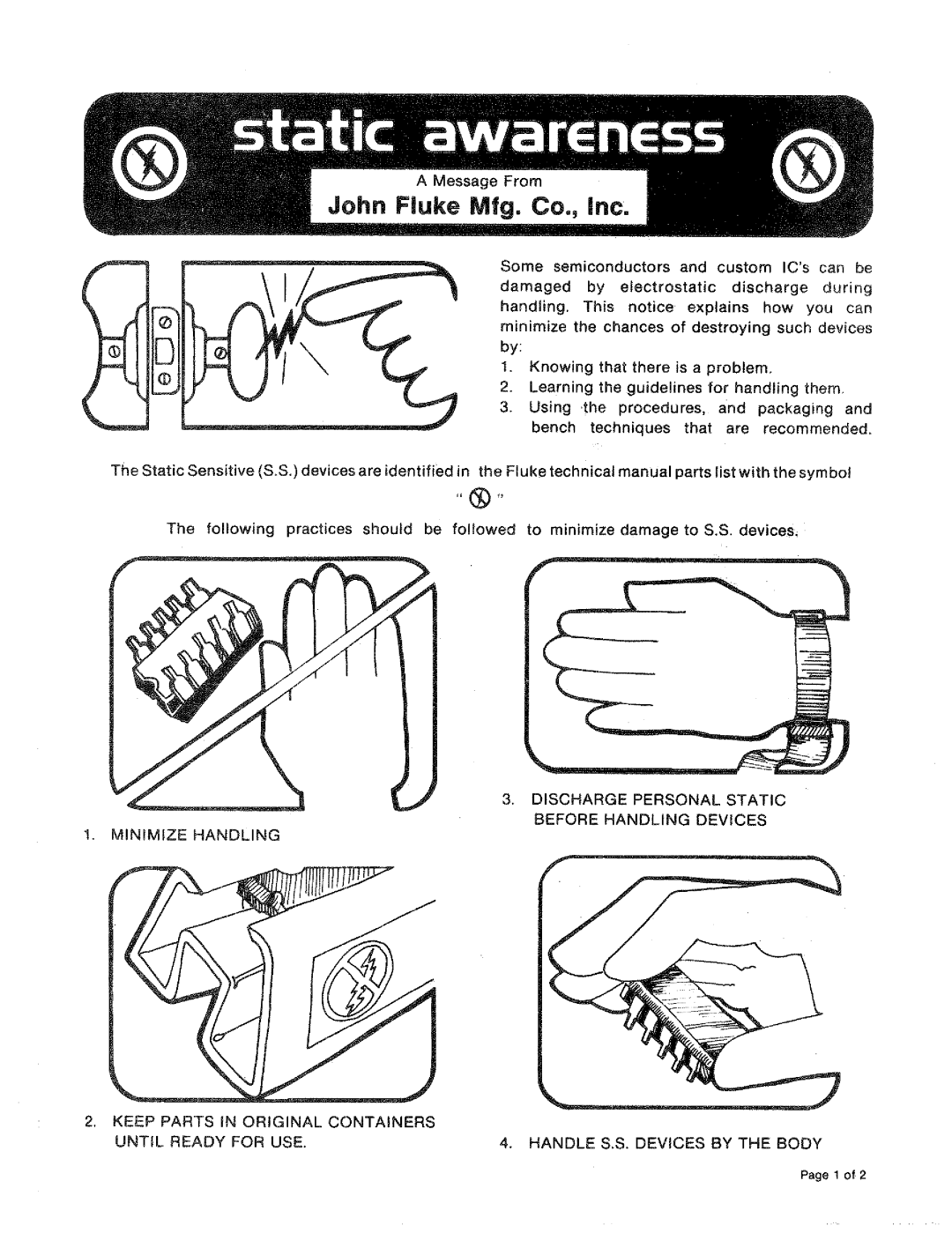 Fluke 341a, 343a dc voltage calibrators manual 