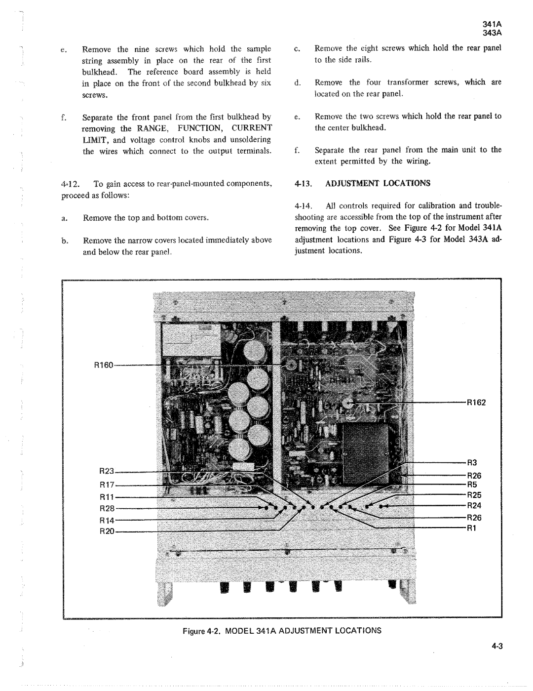 Fluke 343a dc voltage calibrators, 341a manual 