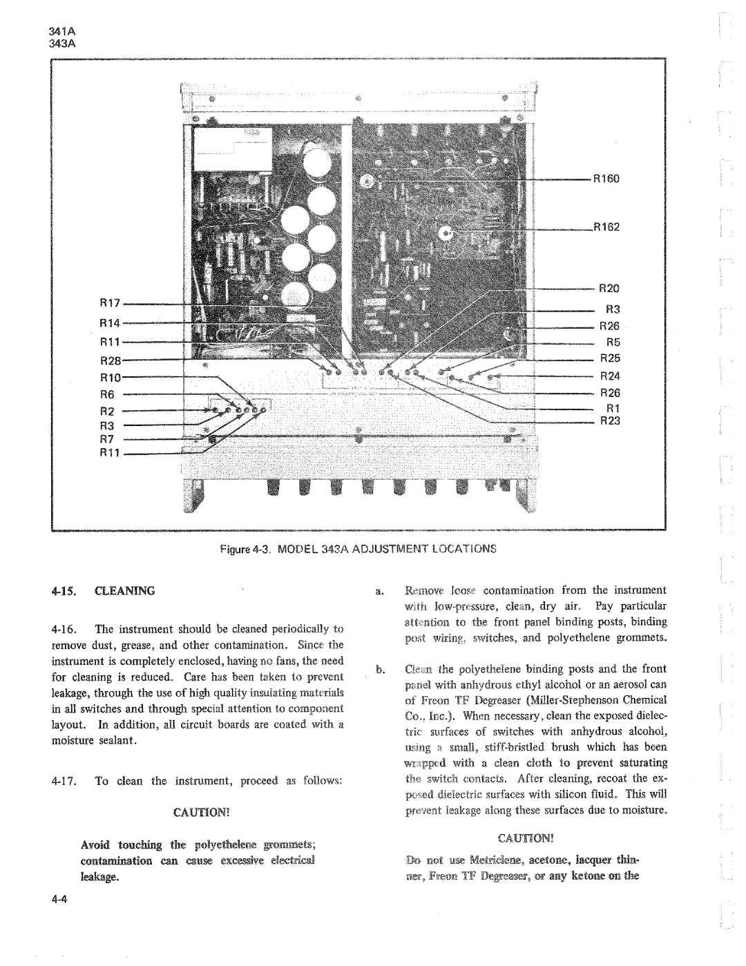 Fluke 341a, 343a dc voltage calibrators manual 