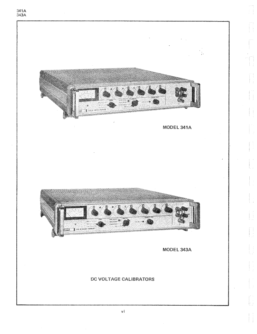 Fluke 341a, 343a dc voltage calibrators manual 