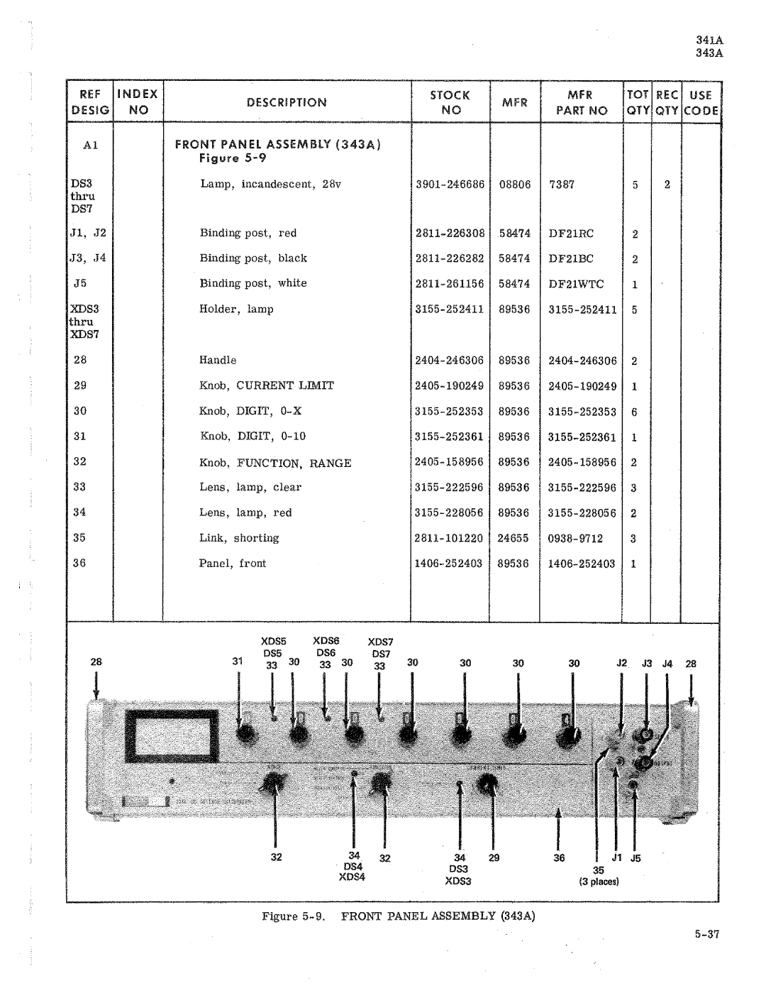 Fluke 343a dc voltage calibrators, 341a manual 