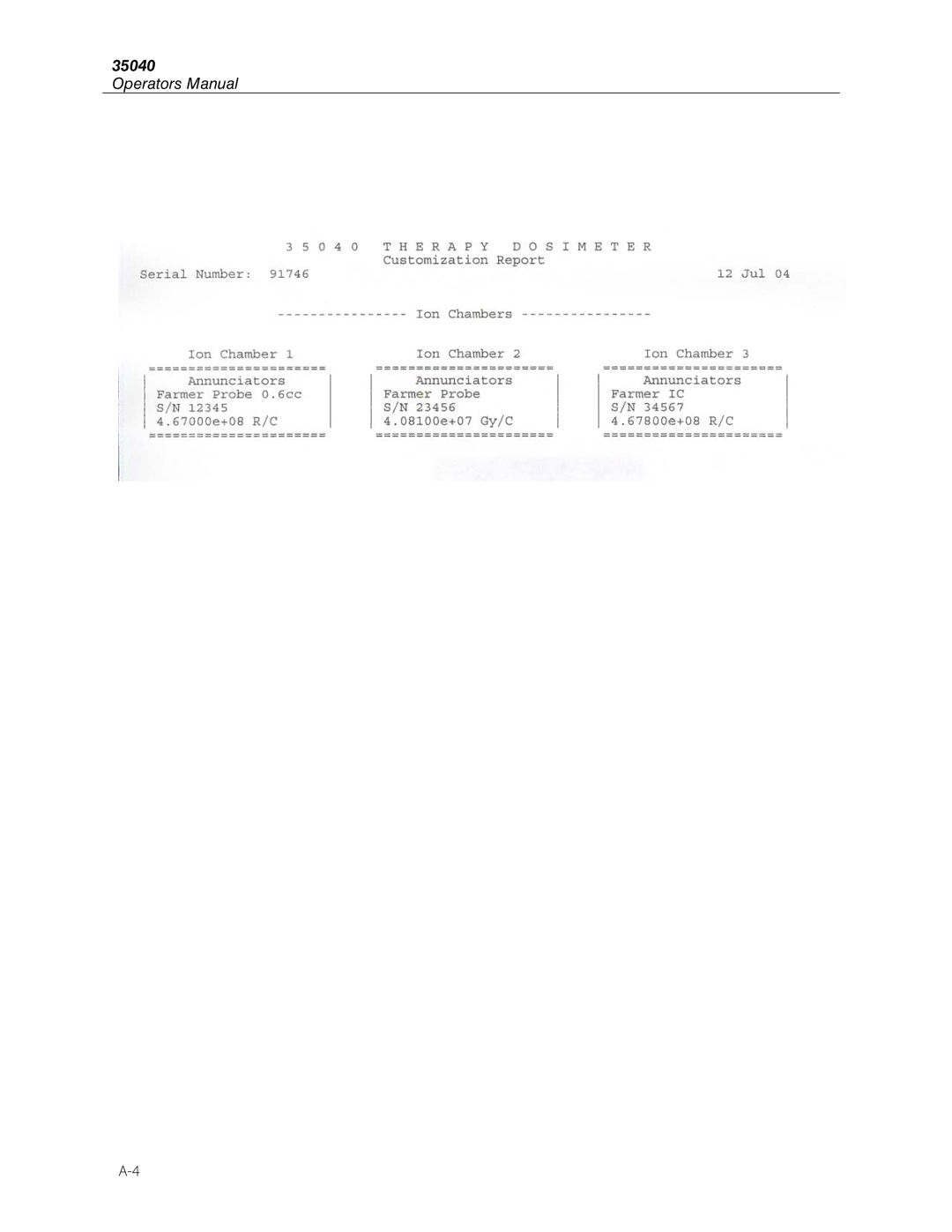 Fluke 35040 manual 