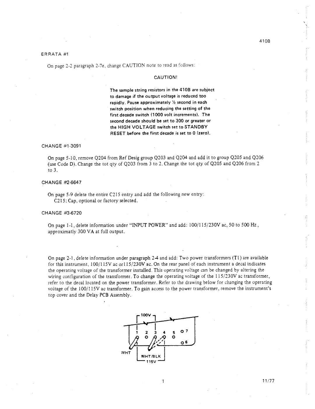 Fluke 410B manual 