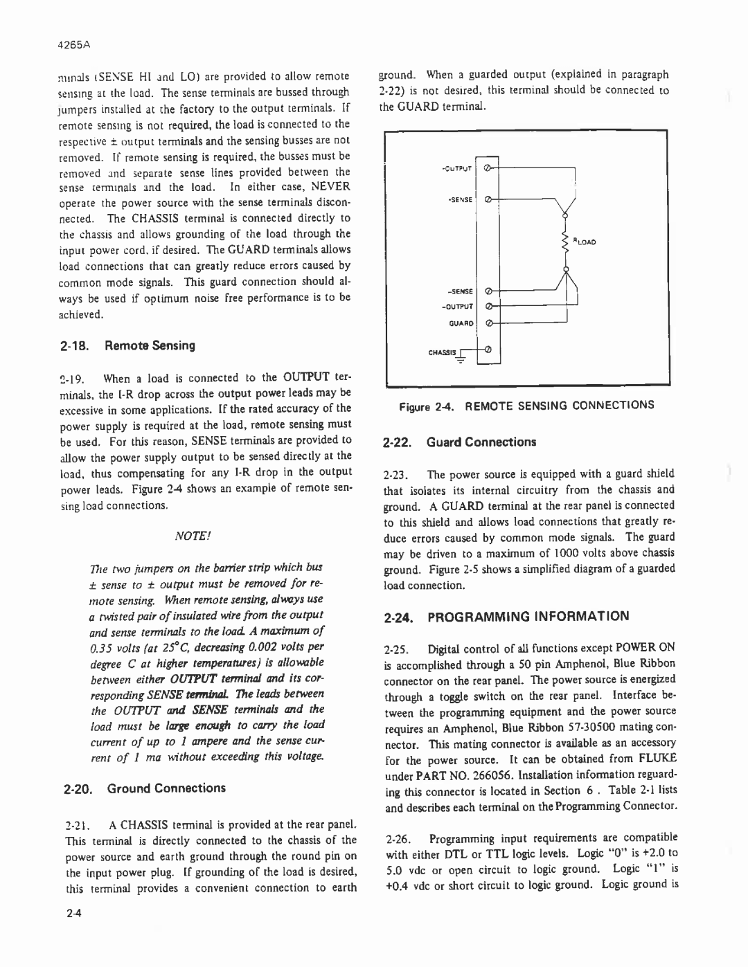 Fluke 4265A manual 