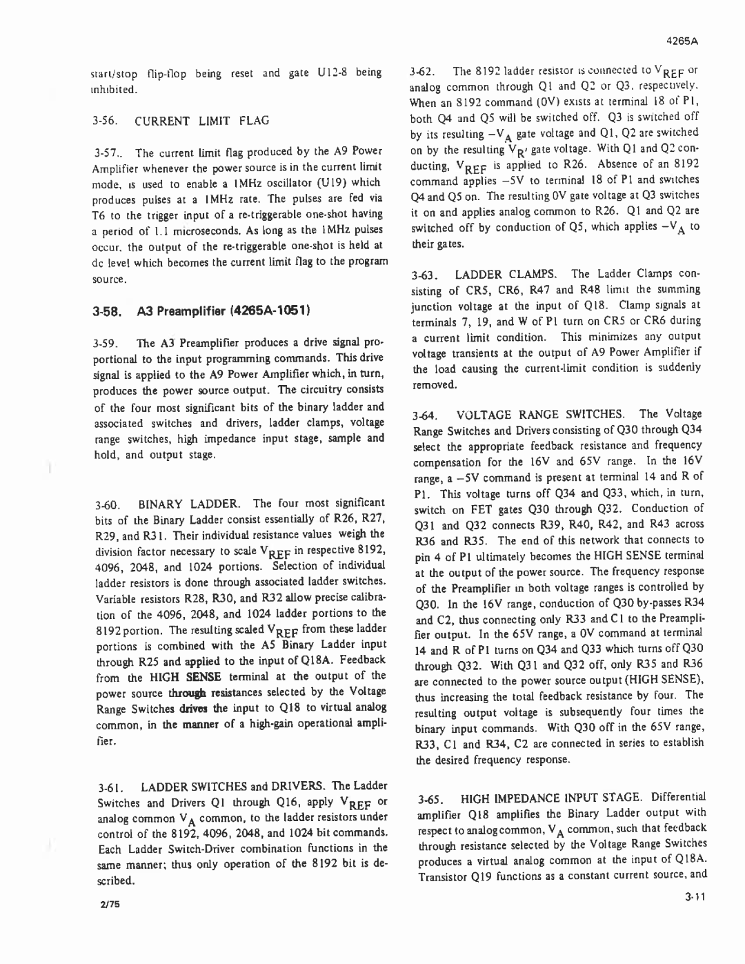 Fluke 4265A manual 