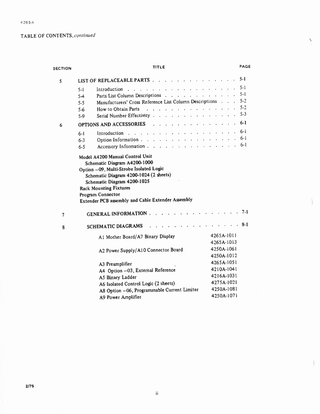 Fluke 4265A manual 