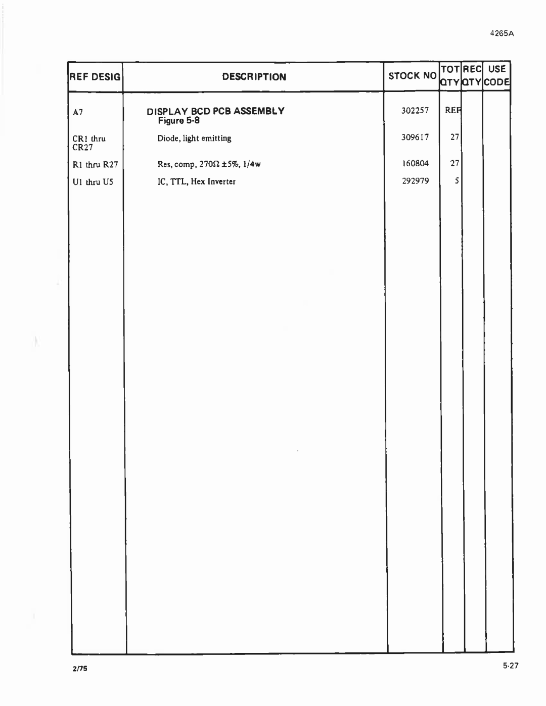 Fluke 4265A manual 