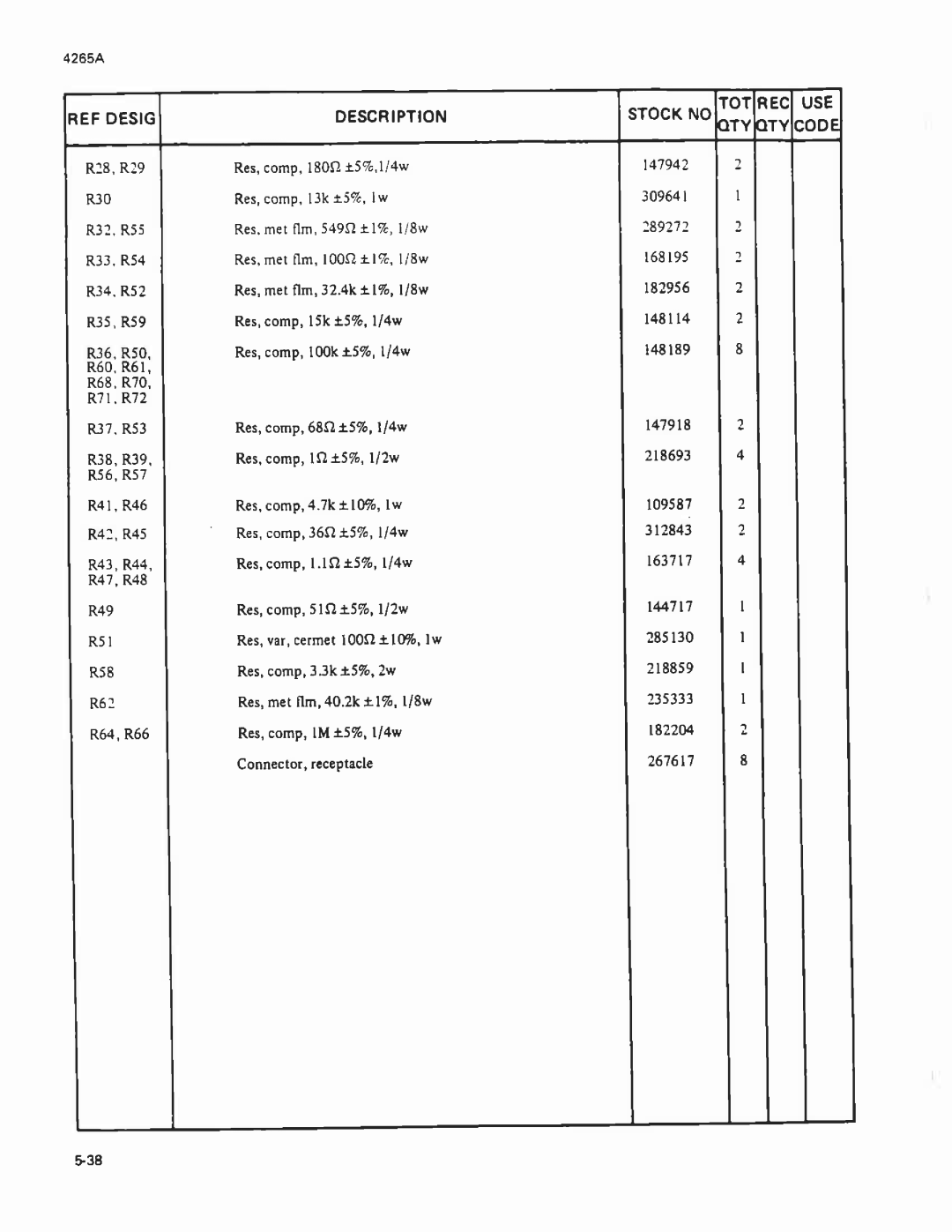 Fluke 4265A manual 